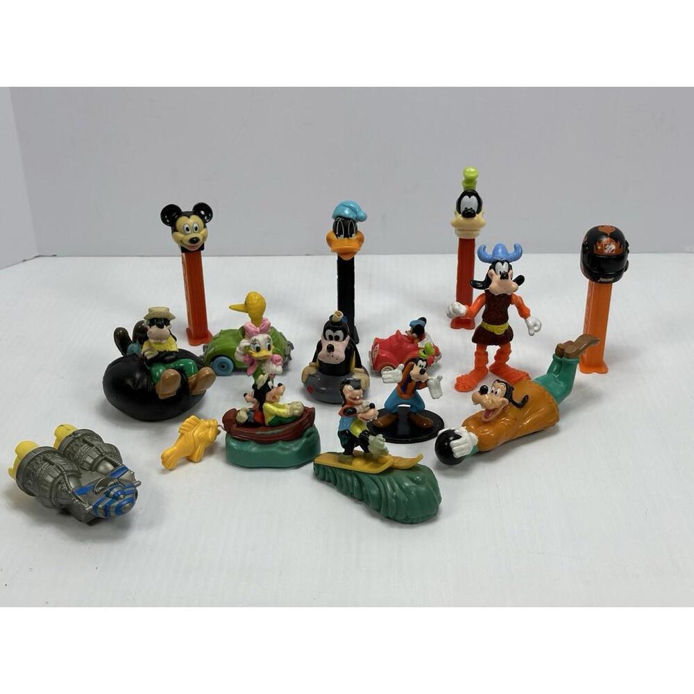 Vintage 80s 90s 2000s McDonald's‎ Happy Meal Burger King Toy Lot Pez Dispenser